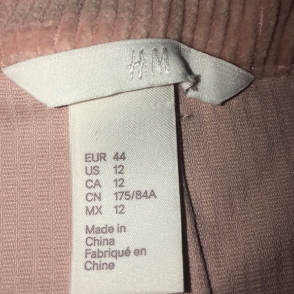 Pink Corduroy Skirt - Picture 3 of 3